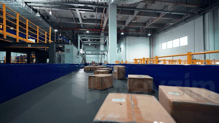 Organize disorderly parcels to improve the sorting efficiency of the entire system