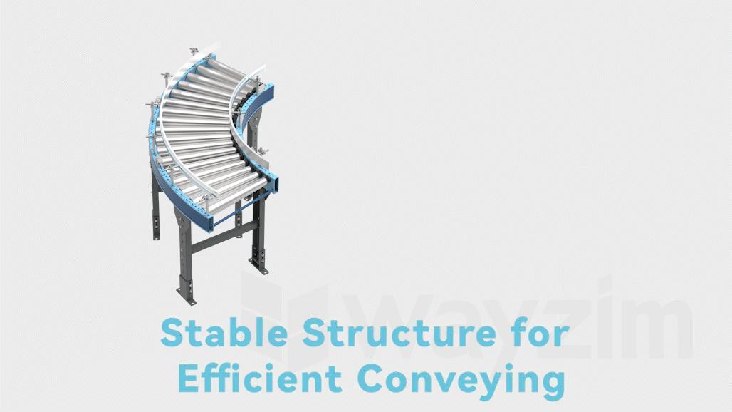 Stable structure and efficient conveying