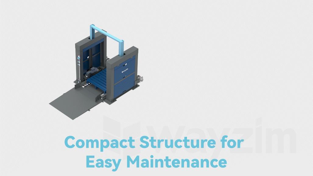 Compact structure for arrangement and maintenance