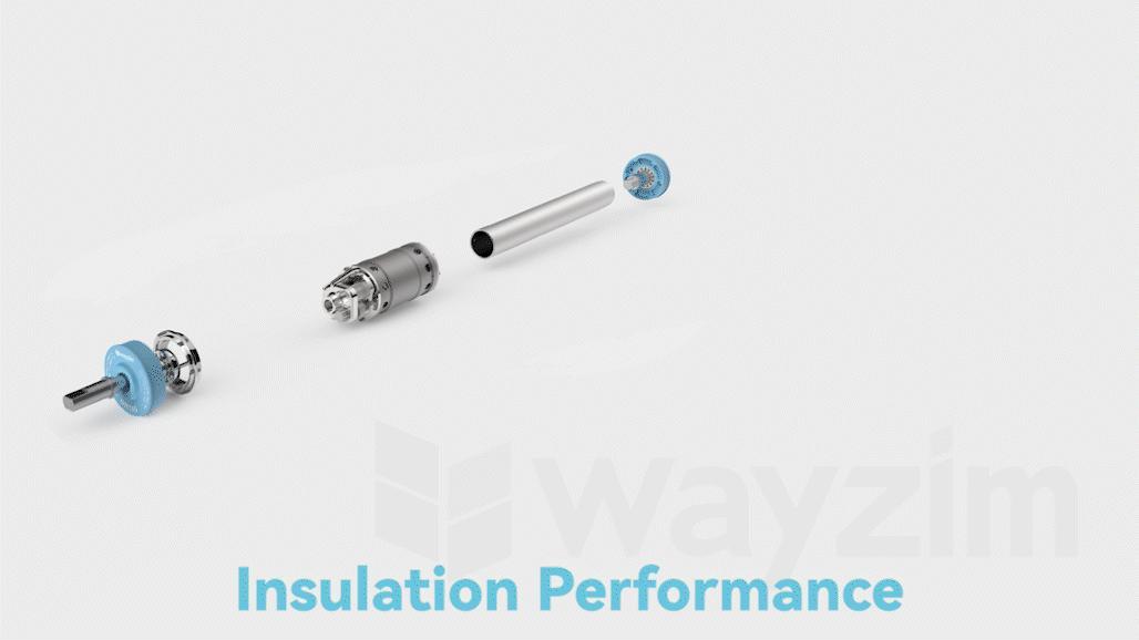 Improved insulation performance and prolonged service life