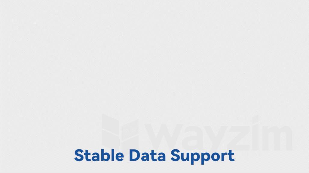Stable data support