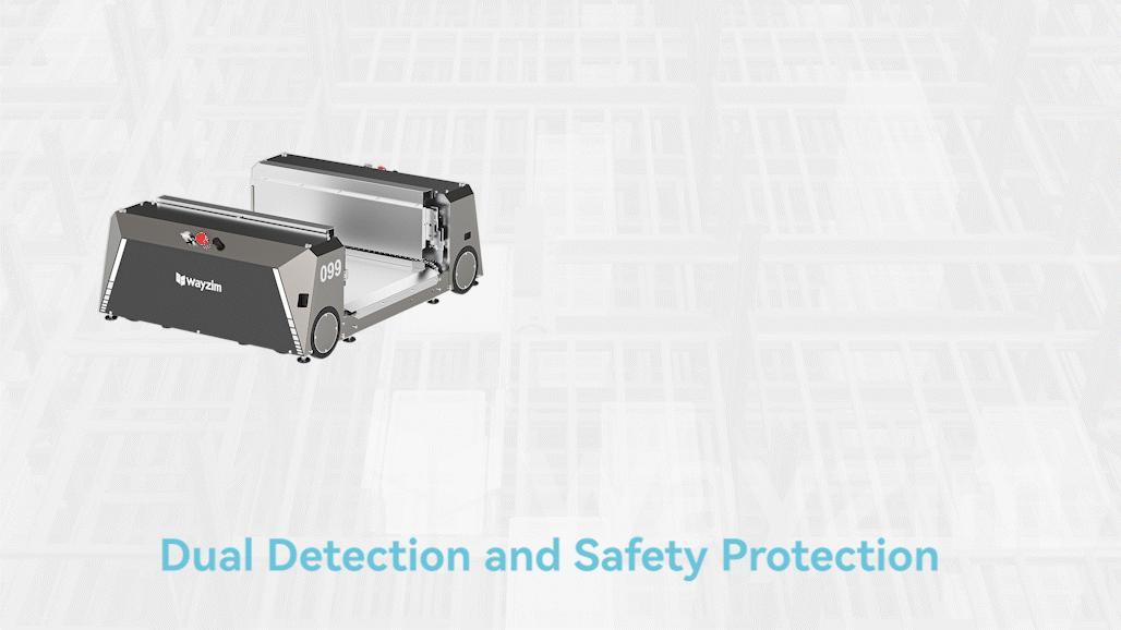 Telescopic Fork Extension and Limit Detections Ensure Safety