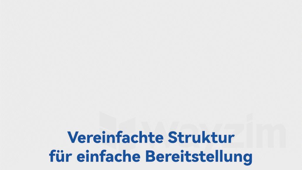Kompakte Struktur und einfache Bereitstellung