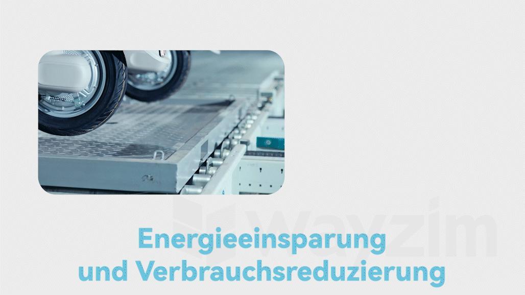 Frequenzumschaltbarer Motorantrieb mit geringerem Energieverbrauch