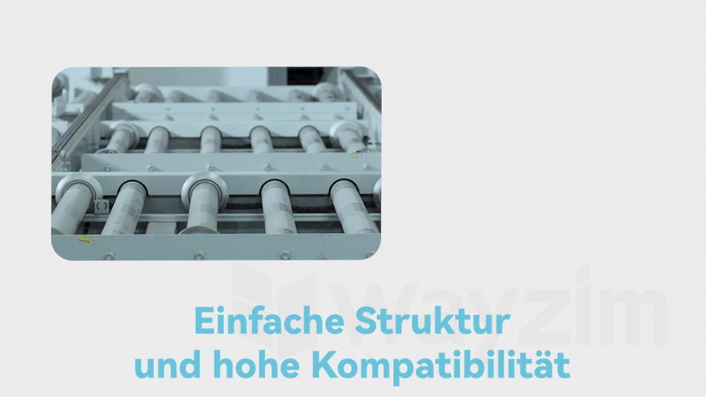 Einfacher Aufbau und leichte Wartung